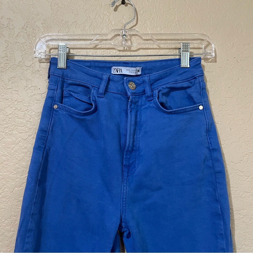 Zara blue jeans